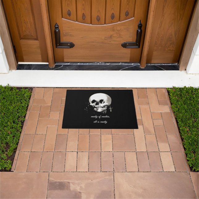 Vanity of Vanities All Is Vanity Ecclesiastes Doormat (Outdoor)