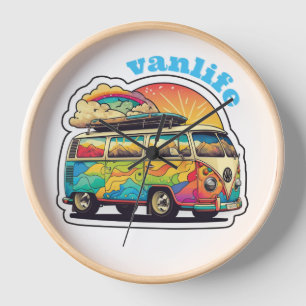 Vanlife Live Clock