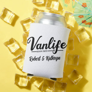 "VanLife" Personalised Can Cooler