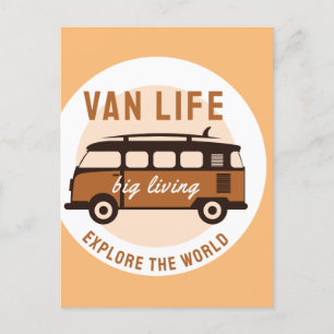 vanlife postcard
