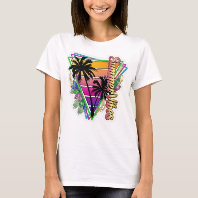 Vanlife Tropical Dream  T-Shirt (Front)