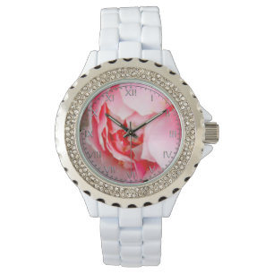 Vanmoure Petal Rose Elegant Watch