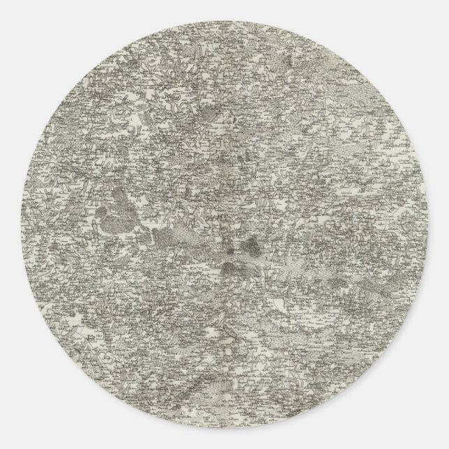 Vannes Classic Round Sticker (Front)