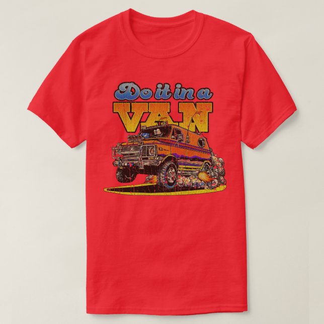 Vannin Do It In A Van Bowtie Edition 1975  T-Shirt (Design Front)