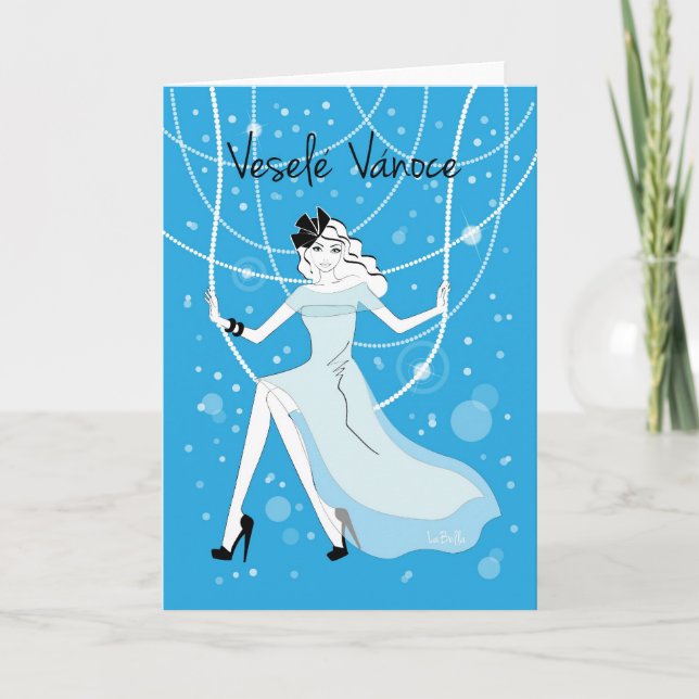 Vánoční pohled holiday card (Front)