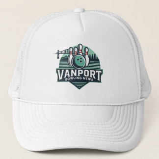 Vanport Bowling News Trucker Hat Northwest Design