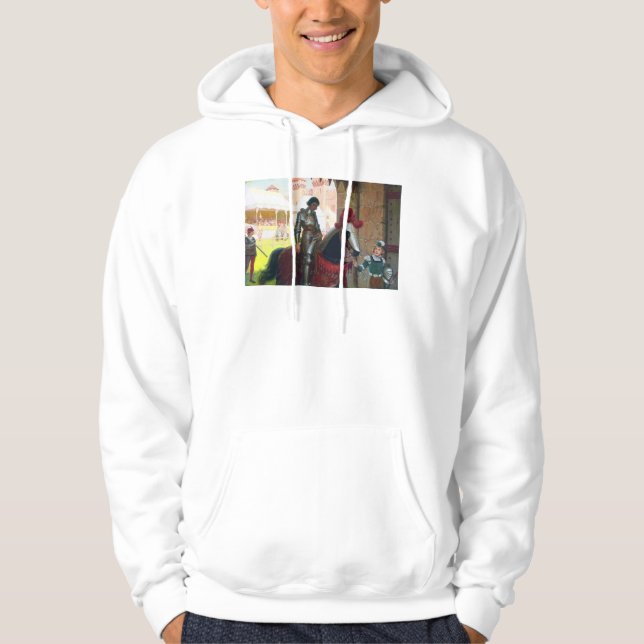 Vanquished, by Edmund Blair Leighton Hoodie (Front)