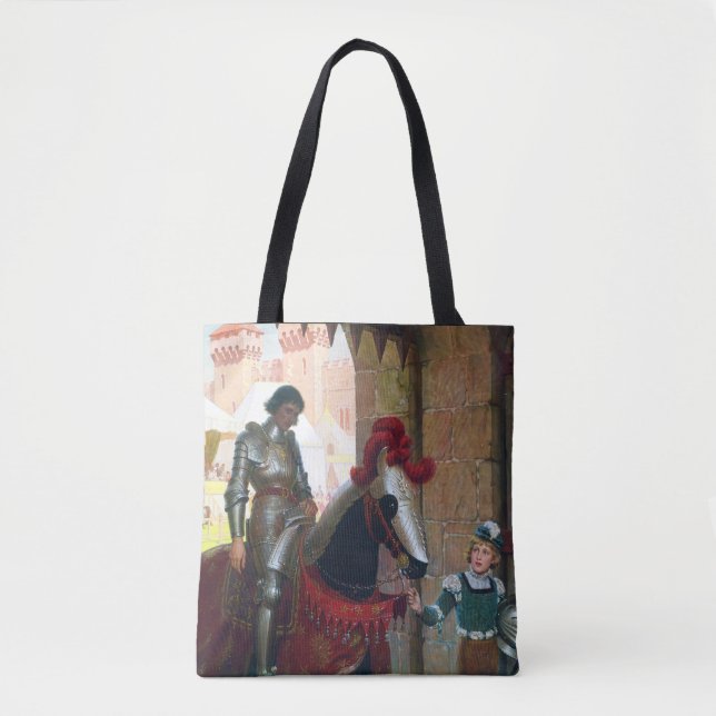 Vanquished, by Edmund Blair Leighton Tote Bag (Front)