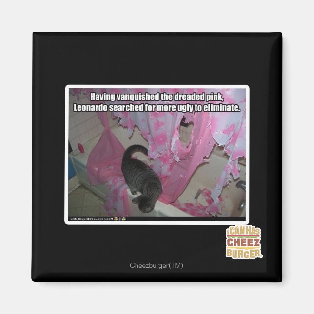 Vanquished the dreaded pink magnet (Front)