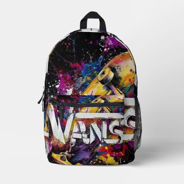 Vans Printed Backpack (Front)