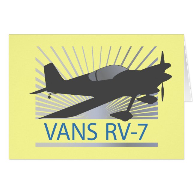 Vans RV-7 Aeroplane (Front Horizontal)