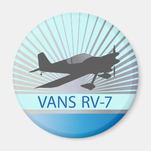 Vans RV-7 Aeroplane Magnet