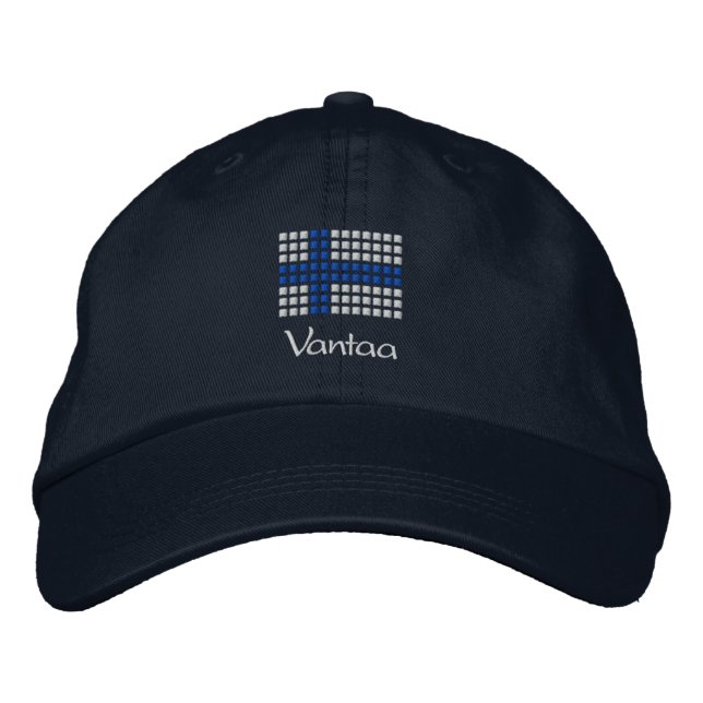 Vantaa hattu - Finnish Flag Hat (Front)