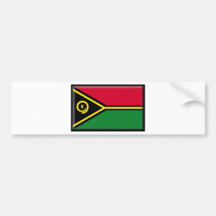 Vanuatu Flag Bumper Sticker