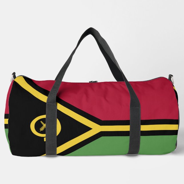 Vanuatu flag duffle bag (Front)