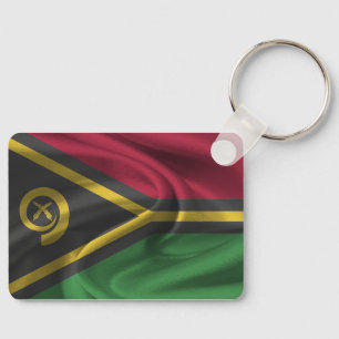 Vanuatu Flag Keychain