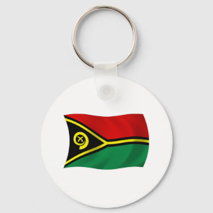 Vanuatu Flag Keychain