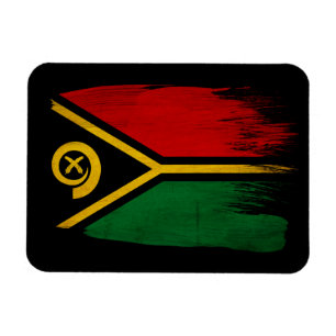 Vanuatu Flag Magnet