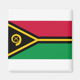 Vanuatu Flag Magnet