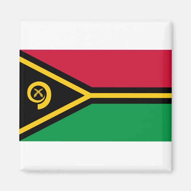 Vanuatu Flag Magnet (Front)