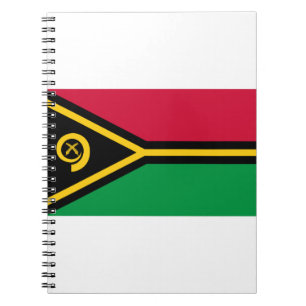Vanuatu Flag Notebook