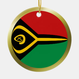 Vanuatu Flag Ornament