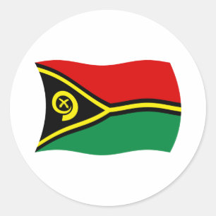 Vanuatu Flag Sticker