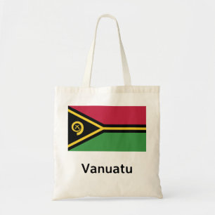 Vanuatu Flag Tote Bag