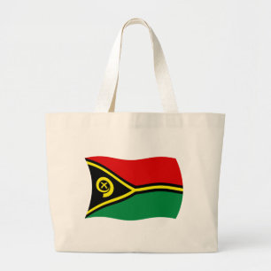 Vanuatu Flag Tote Bag