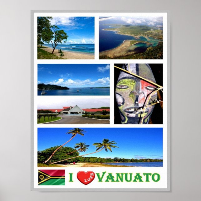 Vanuatu - I Love - Poster (Front)
