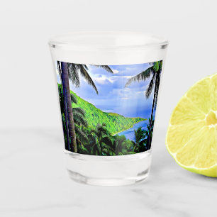 Vanuatu Island Shot Glass