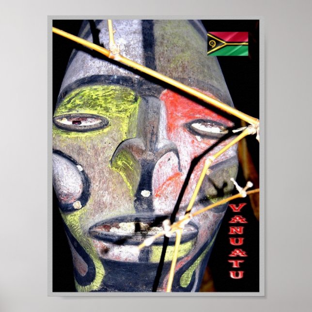 Vanuatu - Mask - Poster (Front)