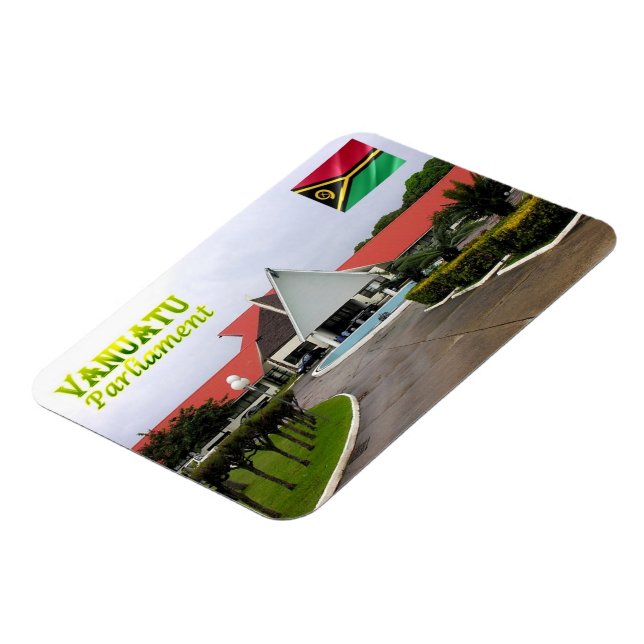 Vanuatu  Parliament - Magnet (Left Side)