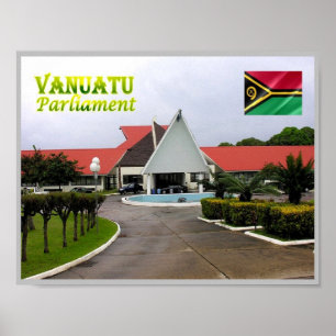 Vanuatu Parliament - Poster