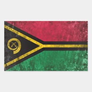 Vanuatu Rectangular Sticker