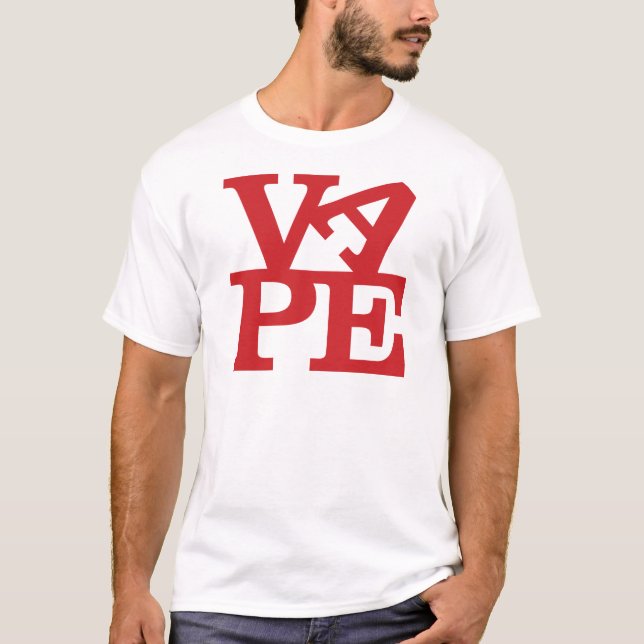 Vape Letters t-shirt (Front)