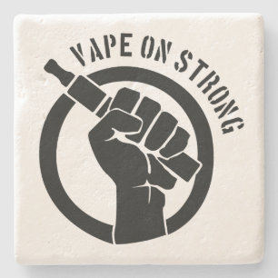Vape On Strong Stone Coaster