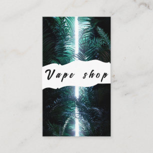 Vape Shop Smoke Cigarette Business Card