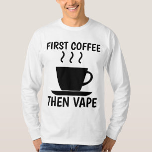 VAPE T-shirts Tees  COFFEE