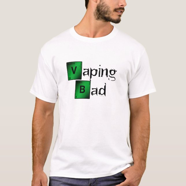 Vape | Vaping Bad Parody  by VapeGoat T-Shirt (Front)