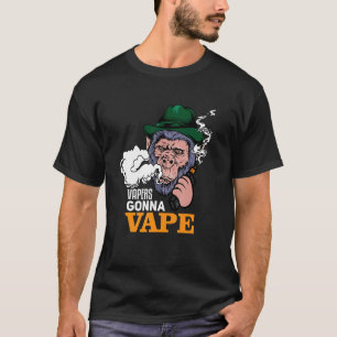 Vapers Gonna Vape Gorilla Monkey Holding a MOD T-Shirt