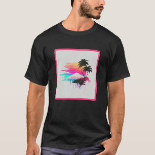 Vaperwave Aesthetic Glitch Retrowave Synthwave  2 T-Shirt