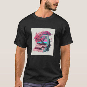 Vaperwave Aesthetic Glitch Retrowave Synthwave 3 T-Shirt