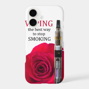 Vaping and rose flower