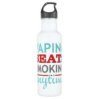 Vaping Beats Smoking Anytime 710 Ml Water Bottle