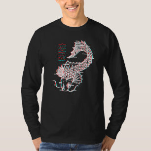 Vaporwave Aesthetic Japanese Koi Fish T-Shirt