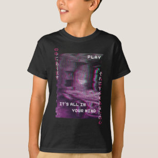 Vaporwave Aesthetic Style Emotional Messed Dream S T-Shirt
