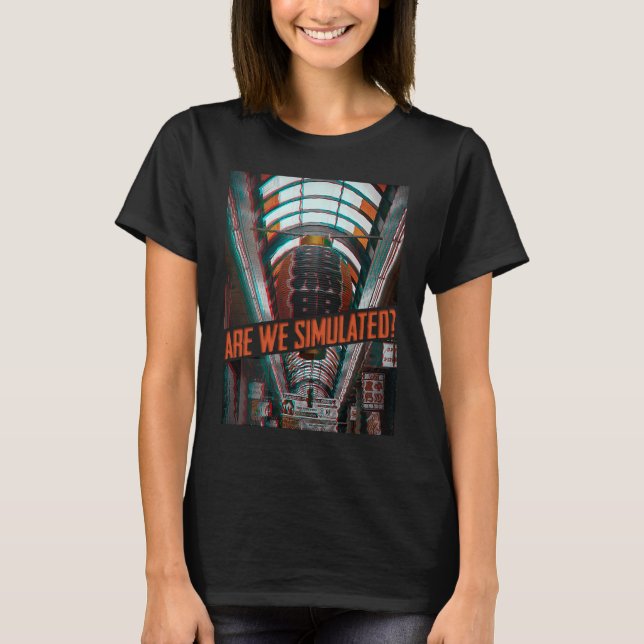 Vaporwave Aesthetic Style T-Shirt (Front)