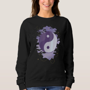 Vaporwave Aesthetic Ying Yang Japan Style Eboy Egi Sweatshirt