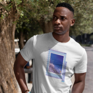 Vaporwave Anime Landscape T-Shirt